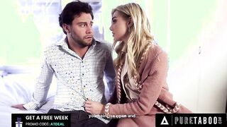 SEX TABOO Warm Towheaded Kenzie Anne Receives Surprise Internal Cumshot From Compulsive Liar