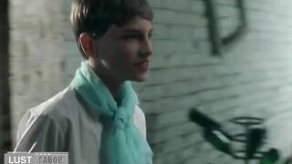 Sister Shows Her Perfect Boobs to Her Young  Brother