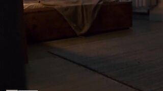 Son covers Mom's eyes and Penetrates her with a hot Young Cock