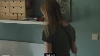 Incest Scene - Sister Jerks off Brother