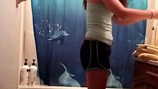 Hidden Cam Bathroom - Young Girl Explicit nudity