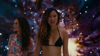 Madison Pettis, Phoebe Miu hot - Margaux (2022) thriller scenes