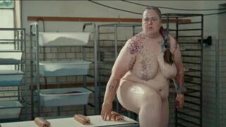 Claudia Gregersen naked - Kagefabrikken (2022) explicit nudity scene