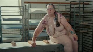 Claudia Gregersen naked - Kagefabrikken (2022) explicit nudity scene