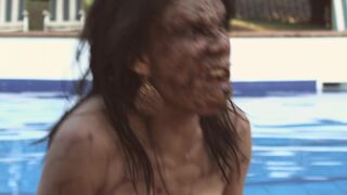 Marissa Chang, Kawni Gilroy, Anelita Di Carlo, Veronica Spagnuolo - Zombie Massacre (2013) topless horror scene