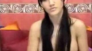 Webcam Hot Brunette With Nice Pussy And Boobs
