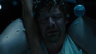 Emma Moortgat nude - Dealer (2021) explicit scene of a man masturbating