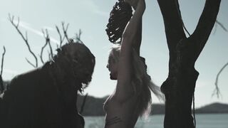 Emily Sweet, Sierra Sherbundy, Spring Ines Pena nude - Cry Havoc (2020) Thriller-Horror Topless Scene