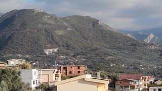 Naked Nymphet and Yoga. Beautiful nature, beautiful boobs. Enjoy