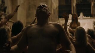 Kate Dickie, Jemima Rooper nudity thriller scene - Matriarch (2022)