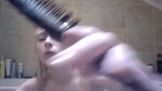 Big boobs blonde fresh pussy