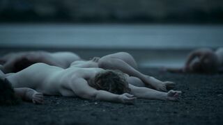 Madeleine Sami, Kate Box, Alicia Gardiner nude - Deadloch s01e01-04 (2023) Lesbian Sex & Explicit Nude Scene