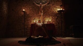 Emily Sweet, Clair Catherine, Kika Magalhaes - Castle Freak (2020) explicit sex and nude boobs scene