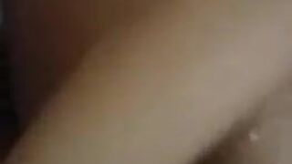 Indian pregnant wife jerks her breast milk and then masturbates her pussy