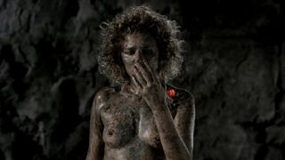 Valeria Golino braless - Greenpeace (2013) horror naked vignette