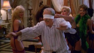 Brigitte Barclay stripped to the waist, Carolyn Cortez, Debbie Ferrari total nakedness, etc. - The Rainbow Thief (1990) Nakedness Old School Video Episode