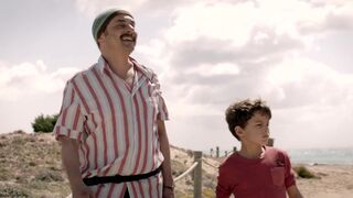 Nuria Mencia stripped to the waist, Nancy Lee, Valeria Del Vecchio nude. Formentera Girl (2018) Public Bareness Outdoors