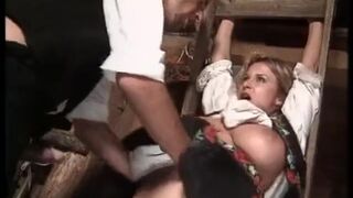 Antique Explicit Video Scenes of Strasbourg 1847. Oral Job and 3 Way lust