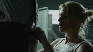 BLOWJOB MOVIE SCENE - Macarena Deep-Throat to Dr. Sandoval