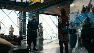 Valorie Curry stunning milk cans - The Folks (2024) Season 04. Lactation Episode. Not Nude