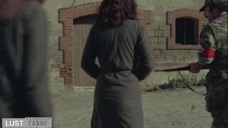 Rape scene in the hayloft - Classic Forced Movie