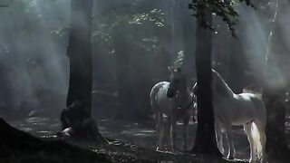 Retro incest scene in the movie Caligula (1979)