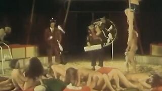 Taboo Circus Film. "La Foire Aux Sexes" Retro Explicit Erotic Movie (Midgets, Public, Incest, full movie)