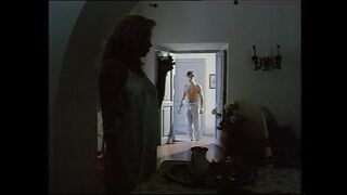 Young Son and Lusty StepMom. Incest Roleplay Retro Scene