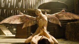 Delphine Chaneac nude - Splice (2009) Forced Monster Sex Scene