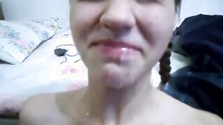 Stepdaughter Pervy Seduction. Pissing and Blowjob Taboo