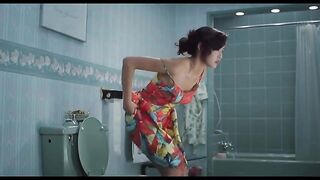 Blind Girl in the Bathroom and her Perverted Male Friend. Asian Mainstream Scene