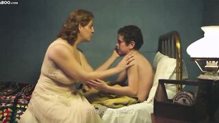 Performance Uncesored Movie Scene. Busty Mom and Young Sonny