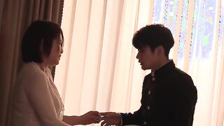 New Japan Incest Scene. Hot MILF Stepmom and Son. Pervy Stepson forced Mom to Cunnilingus