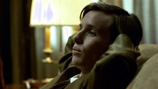 Mother Seduces Son That He Would Not Become a Young Man. Dressed Sex Scene