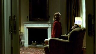 Mother Seduces Son That He Would Not Become a Young Man. Dressed Sex Scene