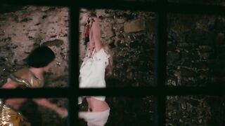 Forced Nudity Scene. Pharaoh Tortures His Slave Victims. Full frontal female