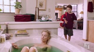 Naked Woman and Young Boy in The Bathroom - Deadly Tense Scene