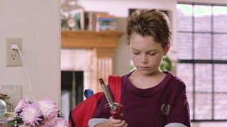 Naked Woman and Young Boy in The Bathroom - Deadly Tense Scene