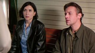 Pervy Blonde Daughter Ask Her Father to Touch her Tits. Topless Boxing and Women 's Fight Scene