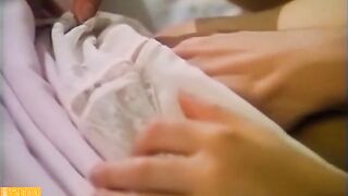 Brother examined sick sister touched her nude breasts