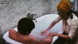 Son Fell In Love With Step Mother. Bath HANDJOB Scene