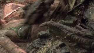 Water Monsters Attack And Rape Women. Classic Nudity Horror Scenes