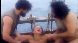 Pirates Raped and Cum on Face of Cute Girl