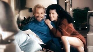 Lusty Woman Suck Penis to a stranger in a Cinema. Rocco Siffredi is furious