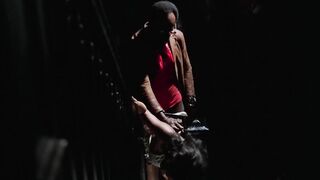 Black Rapist Catch Up With Girl and Forcibly Fucks Her At Night. Explicit