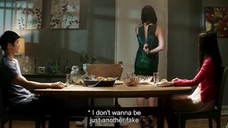 Full Frontal Striptease During Couples Lunch