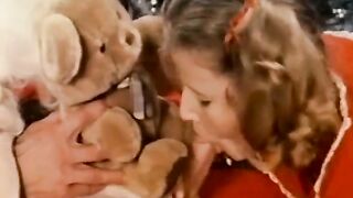 A Santa Seduce a Young Girl. Explicit Blowjob and Taboo Sex Video