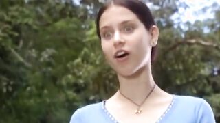 Brazilian Lolita. Outdoors Sex Scene