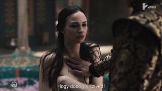 Franciska Toricsik topless - Rise of the Raven (2025) Forced Vampire Scene