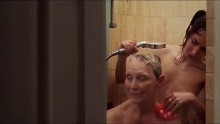 Old granny and Masturbating Granddaughter Scene